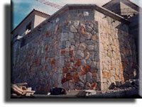 muros de piedra, pto andratx, mallorca